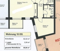 Whg 10 -  Grundriss